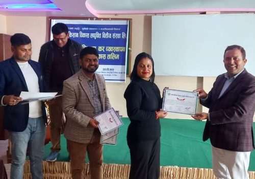 दुई दिने सम्पत्ति शुद्धिकरण निवारण तथा कर ब्यवस्थापन तालिम सम्पन्न