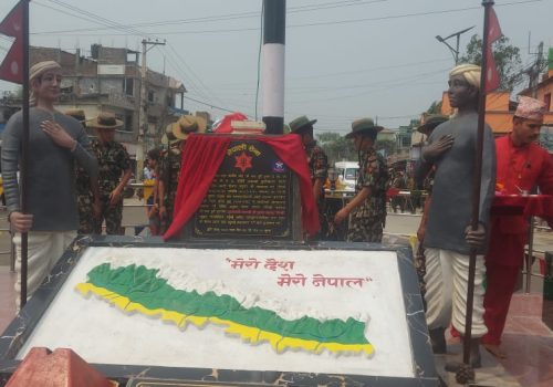 सेनाले निर्माण गरेको बारागढी यूद्ध प्रतिक पार्क कलैया उपमहानगरपालिकालाई जिम्मा